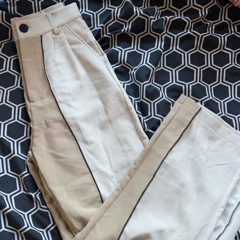Cream Dress Pants